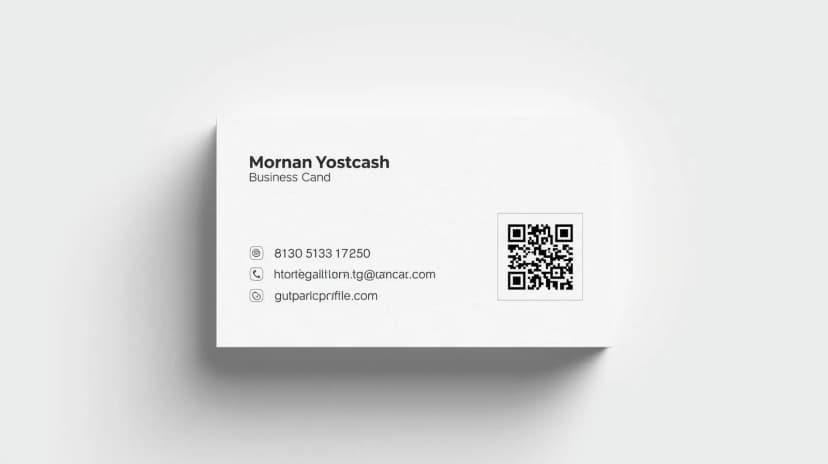 Business Cards with QR Code